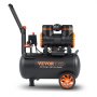 VEVOR Air Compressor 23.8 L 1450W 3.35 CFM@ 90PSI 70 dB Oil Free