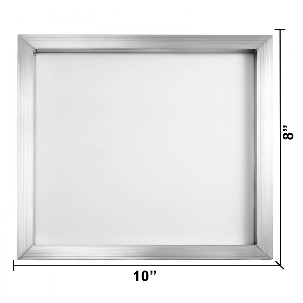 12 Pack 8"x10" Aluminum Frame Silk Screen Printing Screens With 110 Mesh