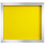 VEVOR Marco de pantalla de seda 4 piezas Marco de pantalla de seda de aluminio Marco de impresión de pantalla de seda de 20x20 pulgadas con malla amarilla de 355 cuentas