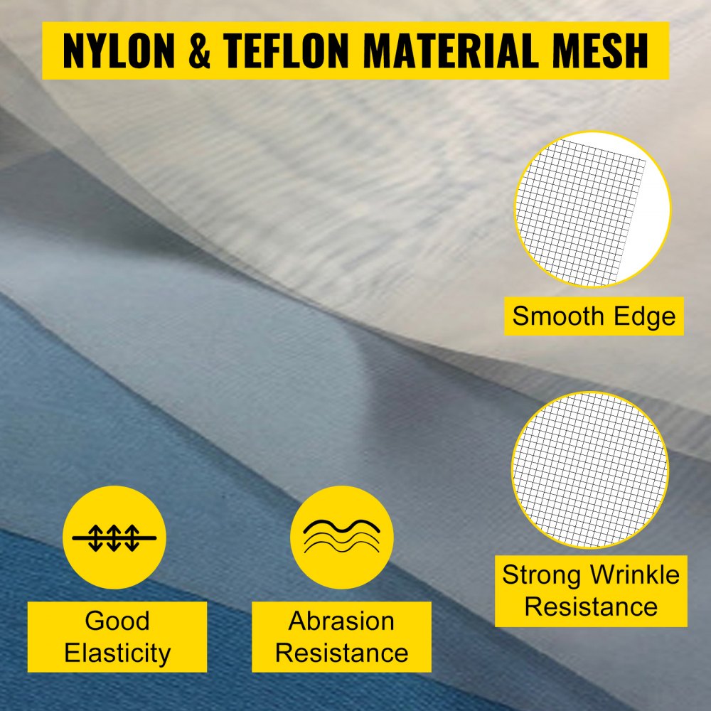 VEVOR 6 Pcs Silk Screen Frame 20x24 Inch Silk Screen Printing Press Frame Aluminum Silk Screen Printing Frame (110 mesh)