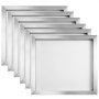 VEVOR 6 Pcs Silk Screen Frame 20x24 Inch Silk Screen Printing Press Frame Aluminum Silk Screen Printing Frame (160 mesh)
