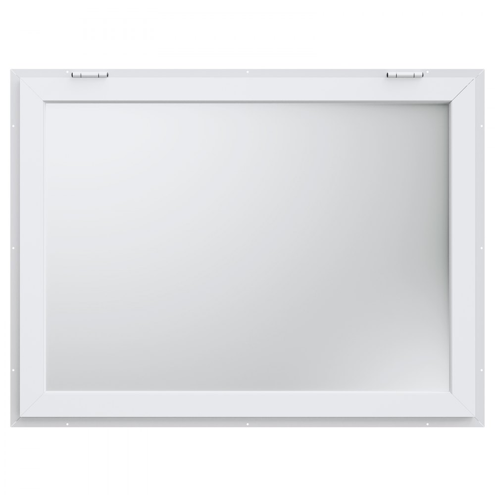 VEVOR Concession Window for Food Truck, 48"x36" Aluminum Alloy Food Truck Service Window, Up to 85 Degrees Stand Serving Window with Awning Door & Drag Hook,  for Food Trucks Concession Trailers