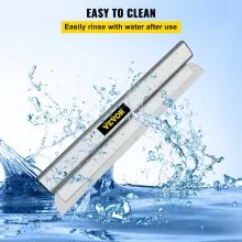 VEVOR Drywall Skimming Blade, 40inch Smoothing Knock-Down Knife, Stainless Steel Putty Knife Finishing Tool, High-Impact End Caps for Sheetrock Drywall Gyprock Wall-Board Plasterboard
