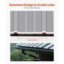 Foam Closure Strips Metal Roof Inside EVA Foam Closure Strip (20 Pieces)