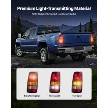 VEVOR Tail Light Assembly for 1999-2003 Chevy Silverado 1999-2006 GMC Sierra