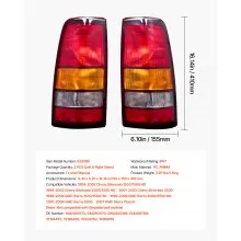 VEVOR Tail Light Assembly for 1999-2003 Chevy Silverado 1999-2006 GMC Sierra