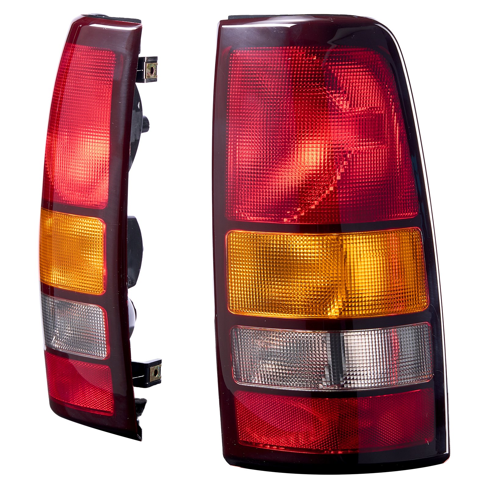 VEVOR Tail Light Assembly Compatible with 1999-2003 Chevy Silverado 1999-2006 GMC Sierra 1500 1500 HD 2500 2500 HD 3500, 2007 GMC Sierra Classic Driver & Passenger Side Taillights without Bulbs (2PCS)