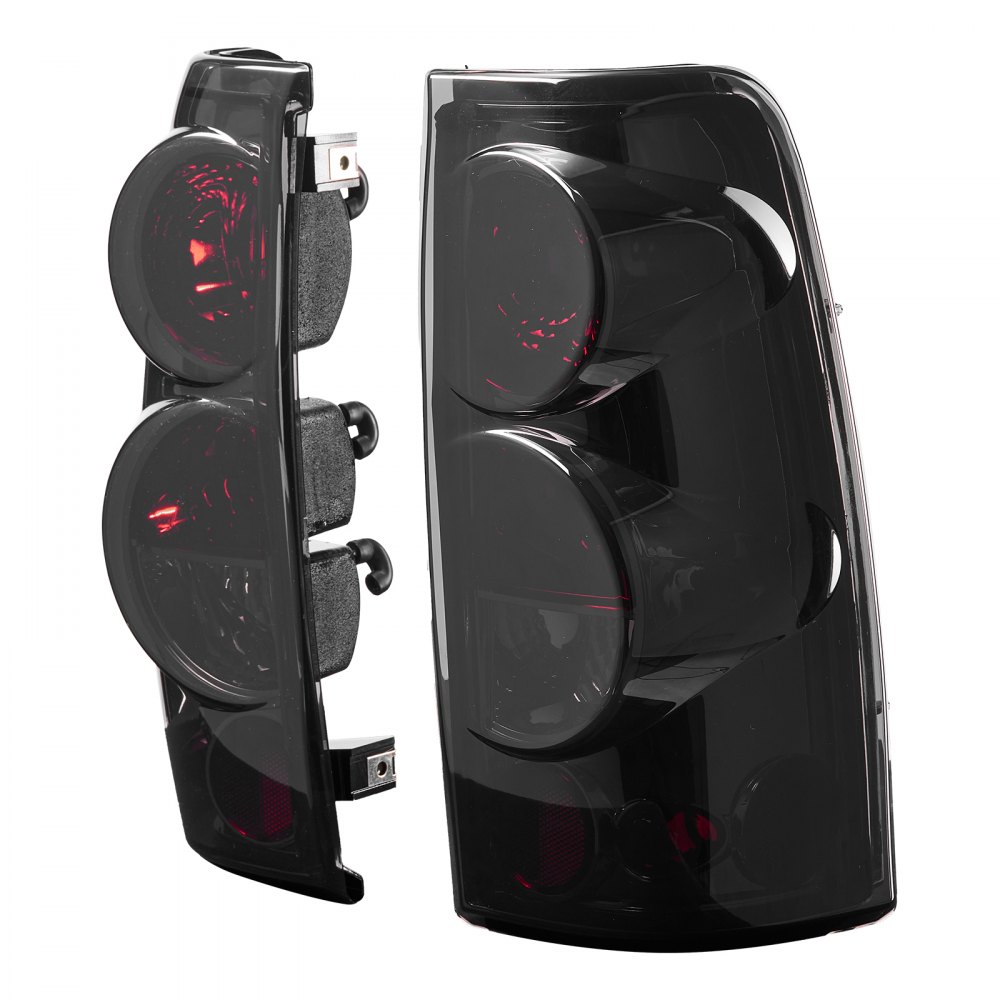 VEVOR Tail Light Assembly Compatible with 1999-2006 Chevy Silverado 1500 2500 3500, 1999-2003 GMC Sierra 1500 2500 1500/2500 HD, 2PCS Left & Right Side Taillights Rear Brake Lamps without Bulbs
