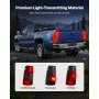 VEVOR 2PCS Tail Light Assembly for 1999-2006 Chevy Silverado 1500 2500 3500