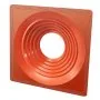VEVOR Roof Pipe Flashing Boot, Fit Pipe OD 10" to 18", Flexible Silicone Roofing Jack Pipe Flashing, High Temp -101℉ to 437℉, Endurable Square Metal Base, for Chimney, Wood Stove & Outdoor Vent Pipes
