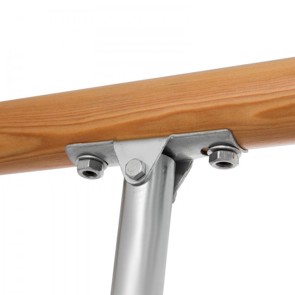 VEVOR Ballet Bar Portable 5FT Adjustable Barre Stretch Dance Bar Ballet Barre for Dancing Stretching（5FT White）