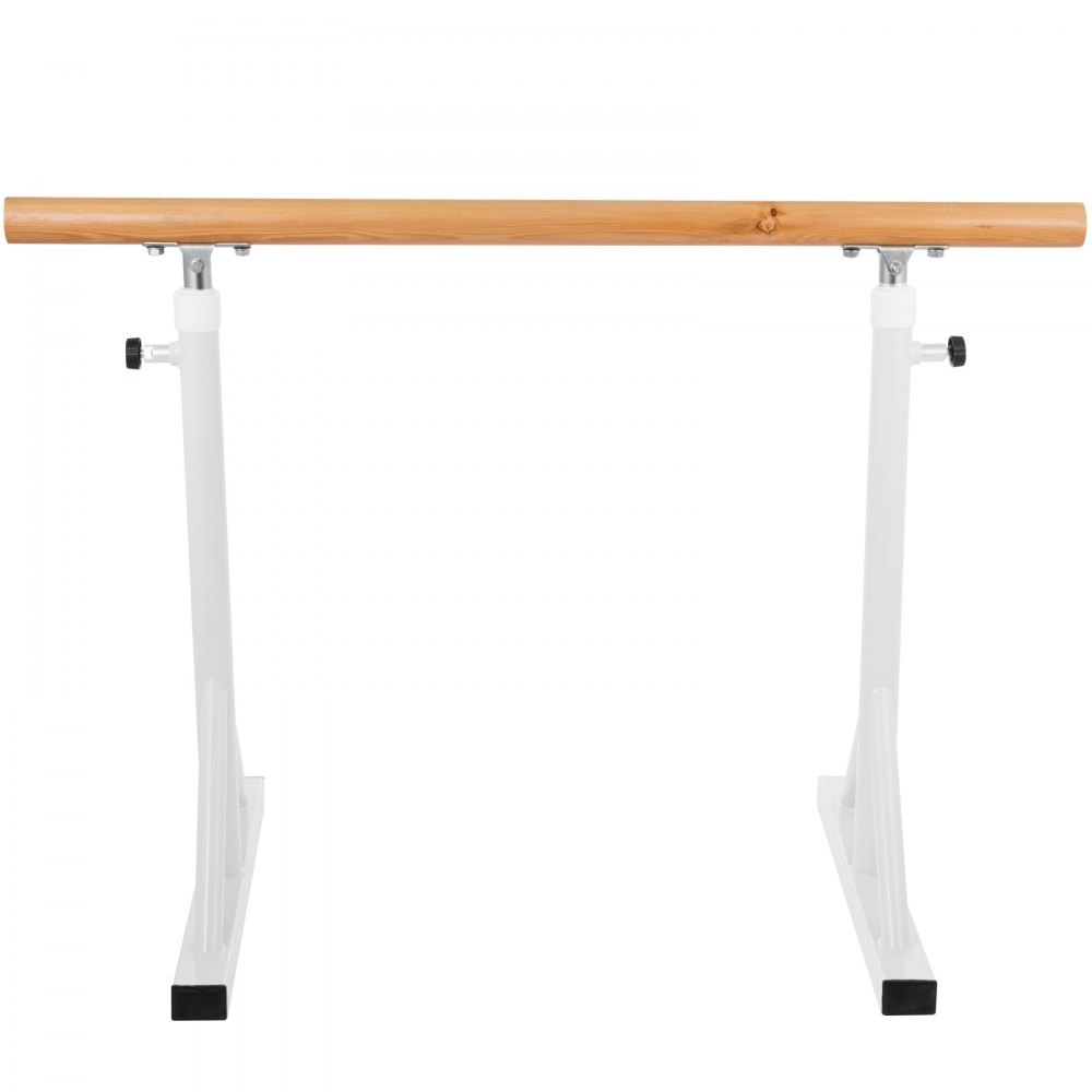 VEVOR Ballet Bar Portable 5FT Adjustable Barre Stretch Dance Bar Ballet Barre for Dancing Stretching（5FT White）