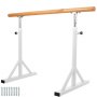 VEVOR Ballet Bar Portable 5FT Adjustable Barre Stretch Dance Bar Ballet Barre for Dancing Stretching（5FT White）