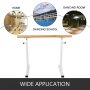 VEVOR Ballet Bar Portable 5FT Adjustable Barre Stretch Dance Bar Ballet Barre for Dancing Stretching（5FT White）