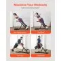 VEVOR Roman Chair Back Extension Hyperextension Bench Multi-Function Adjustable