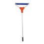 VEVOR Snow Roof Rake, 17 in Aluminum Blade, 4.1-17.2 ft Adjustable Roof Snow Scraper with Wheels & Slide, Lightweight Snows Removal Tool for House Rooftop Leaves Debris Clearing