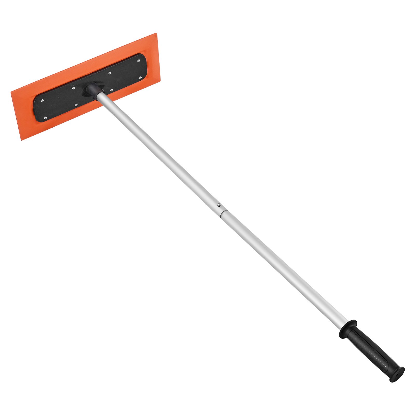 VEVOR Snow Roof Rake, 1.2m Long Reach Car Roof Snow Scraper, 45cm Foam Blade for No Scratches, Non-Slip Handle, Lightweight Snows Removal Tool for Vehicle Garage Rooftop Leaves Debris Clearing