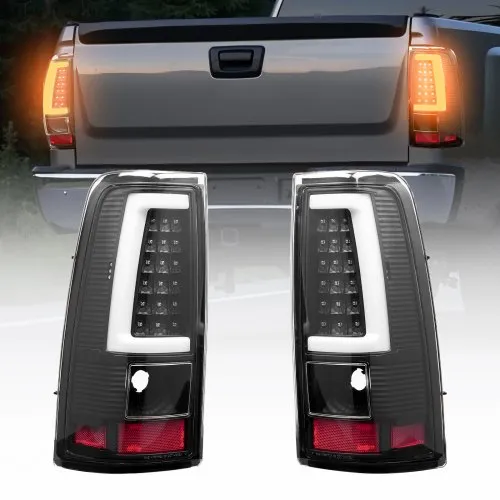 Buy RED CLEAR FULL LED TAIL LIGHTS REAR LAMP PAIR JY 2003-2006 CHEVY SILVERADO TRUCK In Mira - Foto 7