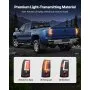 VEVOR Tail Light Assembly 2PCS Driver & Passenger Side LED Taillight with Bulbs