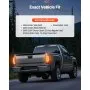 VEVOR Tail Light Assembly 2PCS Driver & Passenger Side LED Taillight with Bulbs
