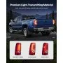 VEVOR Tail Light Assembly 2PCS Driver & Passenger Side LED Taillight with Bulbs