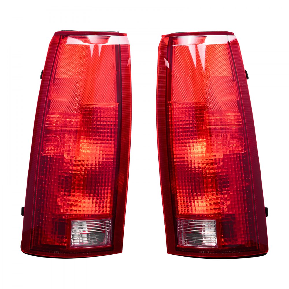 VEVOR Tail Light Assembly Compatible with 1988-1999 Chevy/GMC C/K 1500 2500 3500, 1992-1999 Chevy/GMC Suburban 1500/2500, 2PCS Left & Right Side Taillight Rear Brake Lamps with Halogen Bulbs