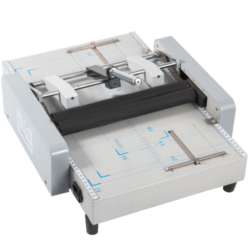 VEVOR A3 Paper Folding Machine Booklet Folding Machine w/ Five Binding Positions