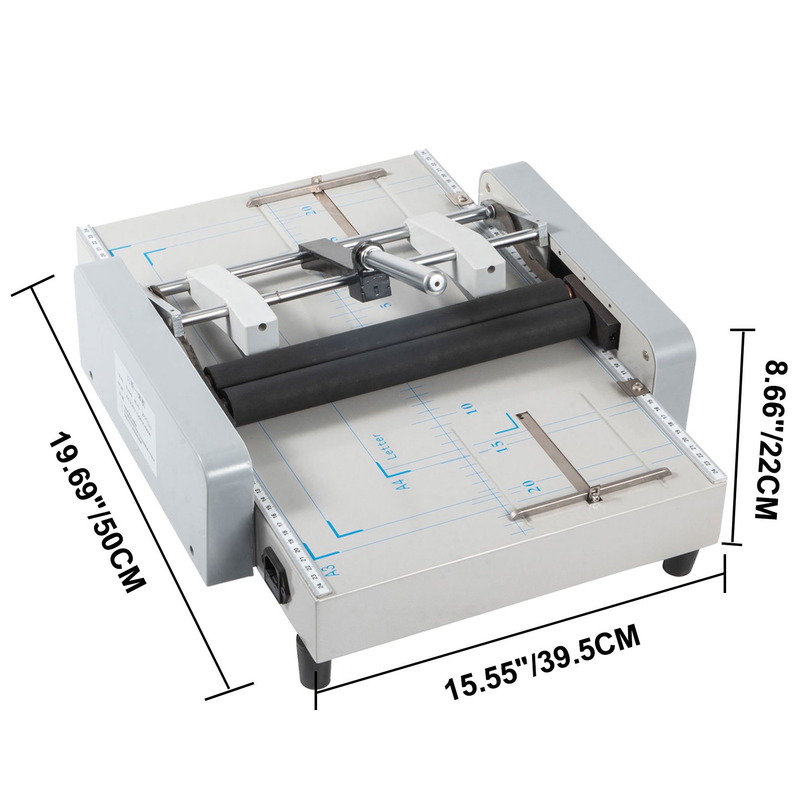 VEVOR A3 Paper Folding Machine Booklet Folding Machine w/ Five Binding Positions