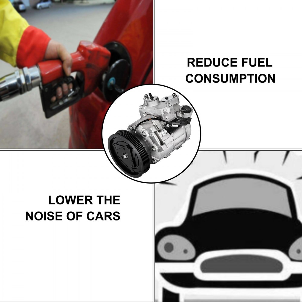 A/C Compressor and Clutch CO 11323C - 360027460 XC90 XC60 XC70 S80 LR2 S60 2007-2016  67675 68675