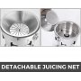 VEVOR commercial juice extractor with detachable juicing net.