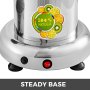 VEVOR commercial juice extractor with steady base and 100% natural label