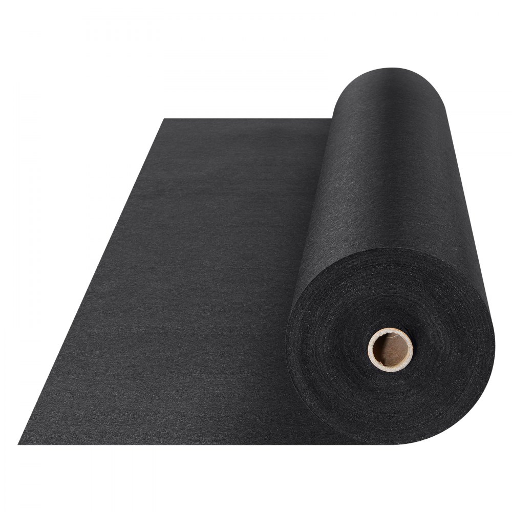 VEVOR Non-Woven Geotextile Fabric 3x100FT 4OZ Ground Cover Weed Control Fabric