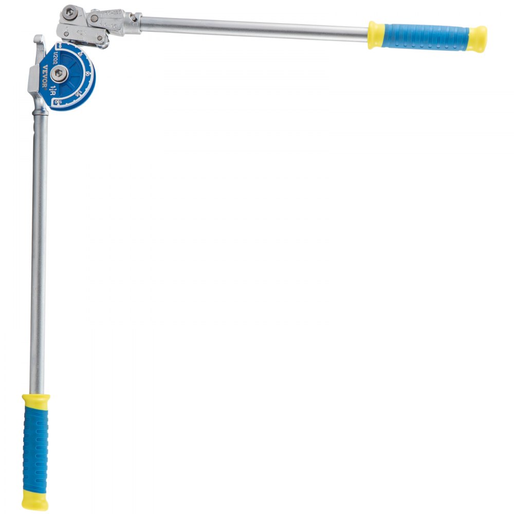 VEVOR Tube Bender, 1/2 inch Pipe Bending Capacity 180 Degrees Manual Bending, for Aluminum and Stainless Steel Pipes in HVAC, Heating Pipe System