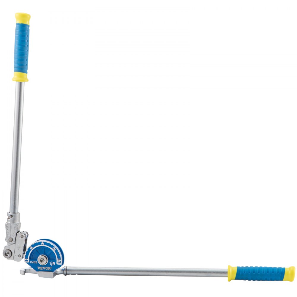 VEVOR Tube Bender, 1/2 inch Pipe Bending Capacity 180 Degrees Manual Bending, for Aluminum and Stainless Steel Pipes in HVAC, Heating Pipe System