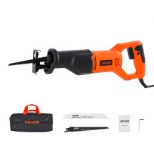 VEVOR Corded Reciprocating Saw Electric Reciprocating Saw 120V 6 Amp 3000 SPM