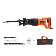 VEVOR Corded Reciprocating Saw Electric Reciprocating Saw 120V 7.5 Amp 2800 SPM