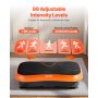 Vibration Plate Exercise Machine Whole Body Shaker Fitness Platform Orange