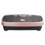 VEVOR Vibration Plate Exercise Machine, Whole Body Shaker with Magnetic Acupoints for Lymphatic Drainage and Weight Loss, Home Workout Gym Fitness Equipment with 2 Resistance Bands for Women Men, Pink