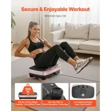 Vibration Plate Exercise Machine with Magnetic Acupoints Full Body Fitness