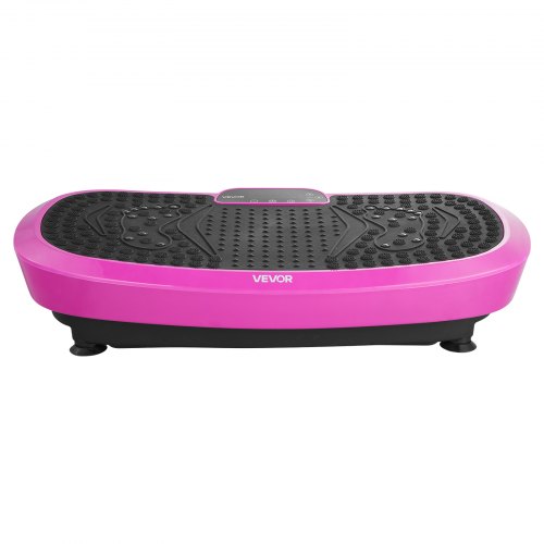 VEVOR Pink Vibration Plate – 22 Magnets, 99 Modes, 265 LBS
