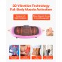 Vibration Plate Exercise Machine Full Body Fitness with Magnetic Acupoints