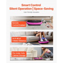 Vibration Plate Exercise Machine Full Body Fitness with Magnetic Acupoints