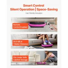 Vibration Plate Exercise Machine Full Body Fitness with Magnetic Acupoints