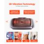 Vibration Plate Exercise Machine Whole Body Shaker Fitness Platform Black