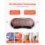 Vibration Plate Exercise Machine Full Body Shaker Fitness Platform Black