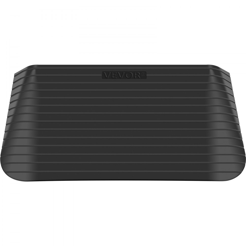 VEVOR Rubber Threshold Ramp, 3" Rise Threshold Ramp Doorway, Recycled Rubber Power Threshold Ramp Rated 2200 Lbs Load Capacity, Non-Slip Surface Rubber Solid Threshold Ramp for Wheelchair and Scooter