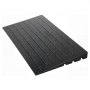 VEVOR Rubber Kerb Ramp Rubber Threshold Ramp 102mmH 1t Load Wheelchair Access