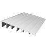 VEVOR Transitions Modular Entry Ramp, 6" Rise Door Threshold Ramp, Aluminum Threshold Ramp for Doorways Rated 800lbs Load Capacity, Adjustable Threshold Ramp for Wheelchair, Scooter, and Power Chair