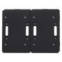 black VEVOR furniture dolly with handles and holes for screws.