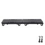 VEVOR furniture dolly with wheels and two black straps for transport, showcasing its sturdy design.